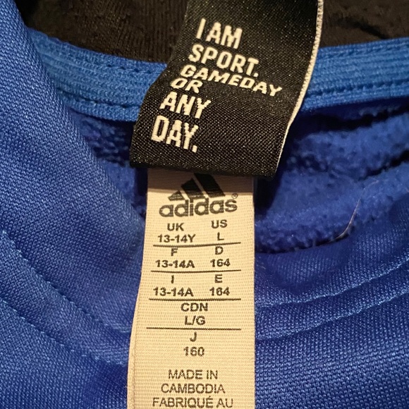 Adidas blue sweatshirt - Picture 2 of 2